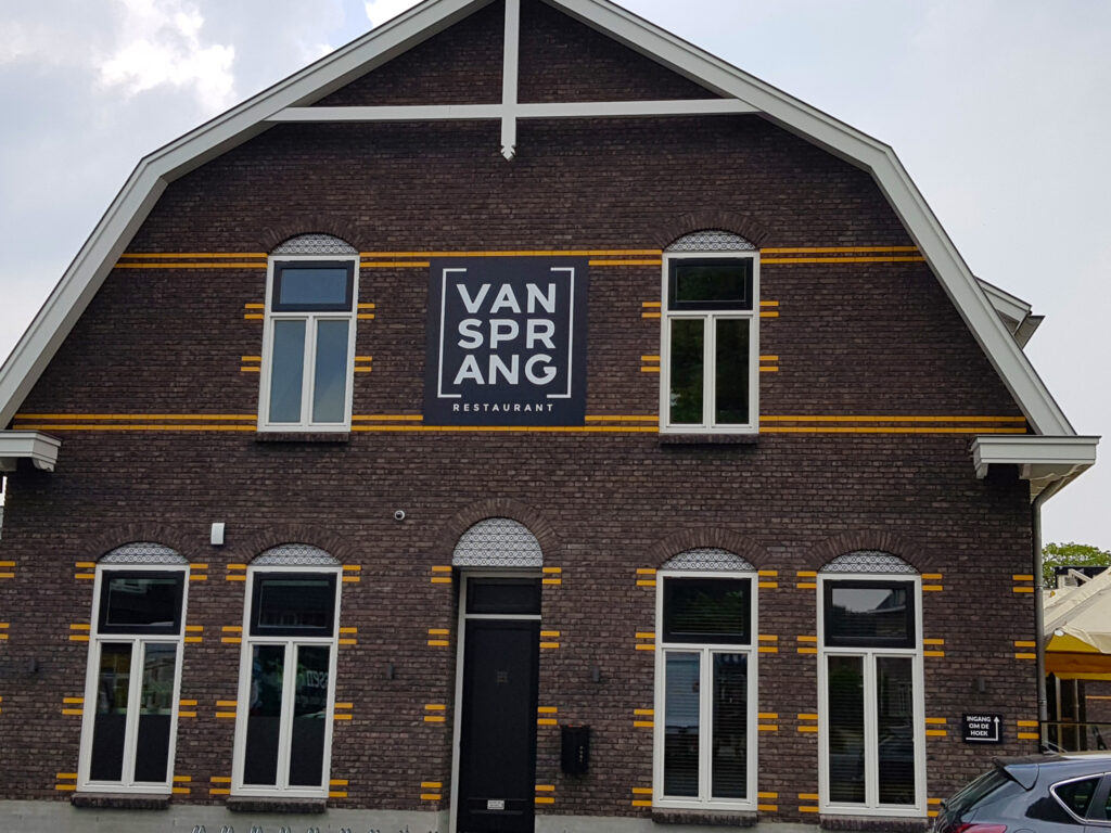 Van sprang gevel